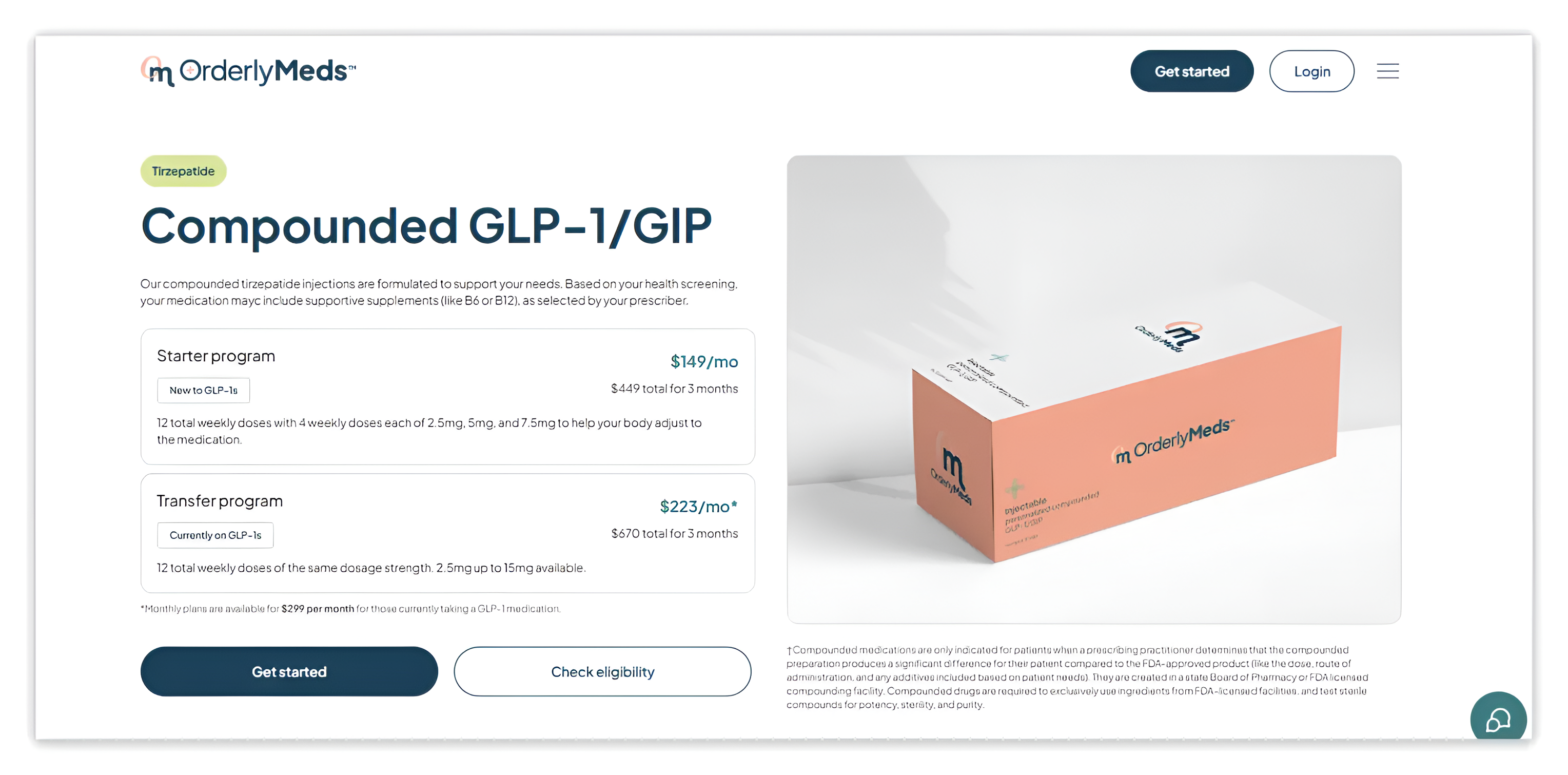 orderly meds product page